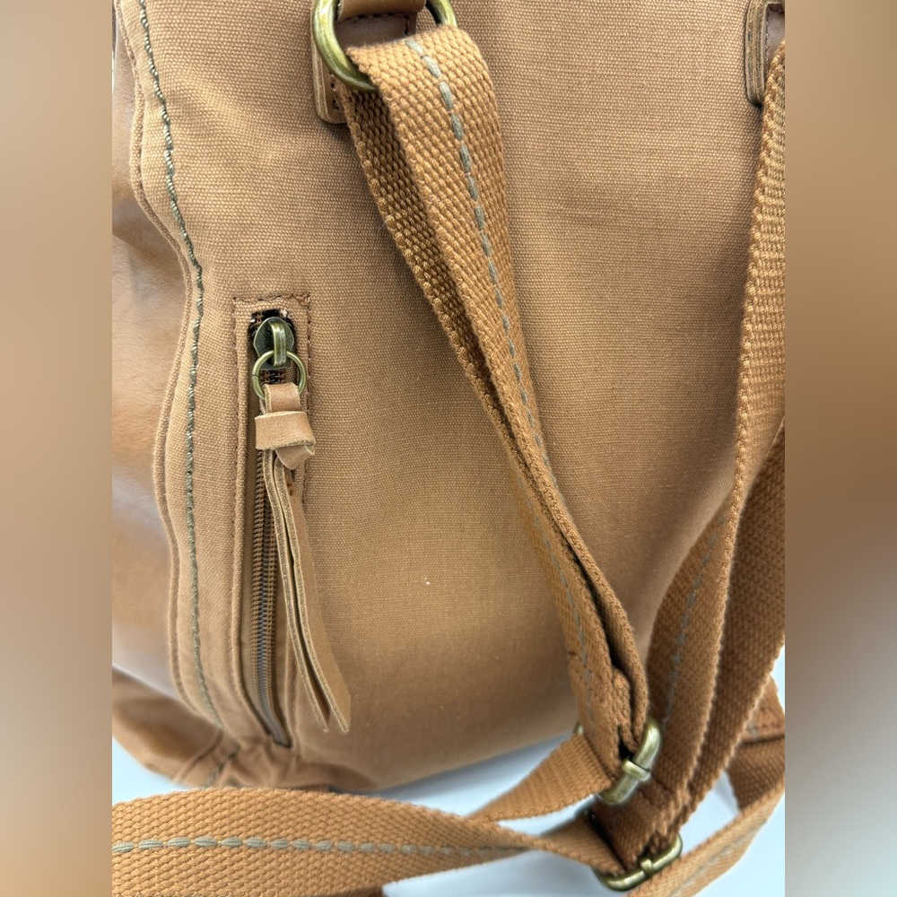 The Sak Patchwork Leather Drawstring Backpack - Picture 4 of 16